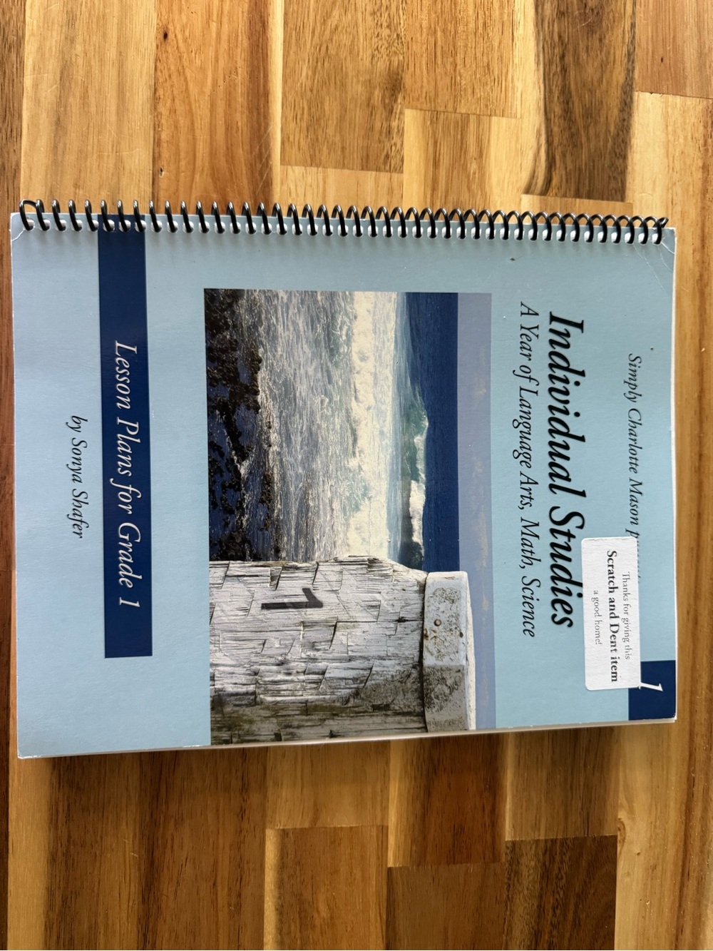 Individual Studies Lesson Plans Grade 1 Spiral-Bound Workbook homeschool